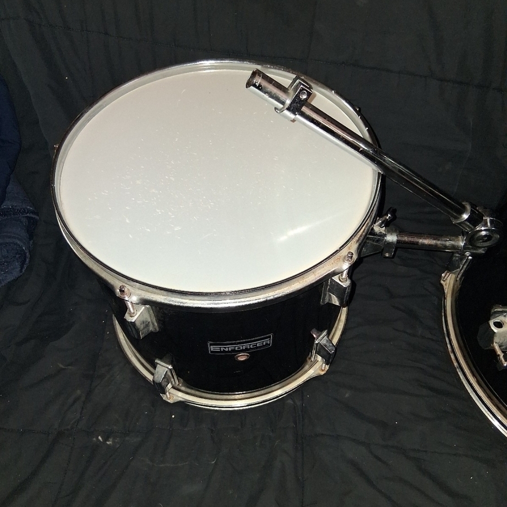 Premier Black 13" x 13" Olympic Floor Tom
